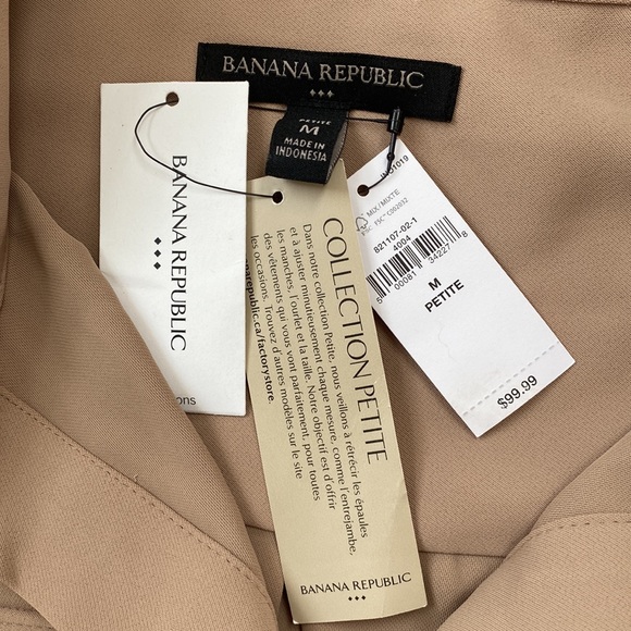 NWT Banana Republic petite dress size medium - Picture 3 of 3